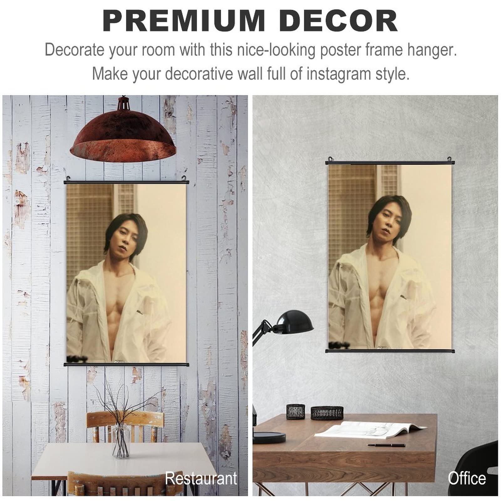 Amazon.co.jp: 山下智久 ぶら下げ写真 ポスター ホームデコレーション